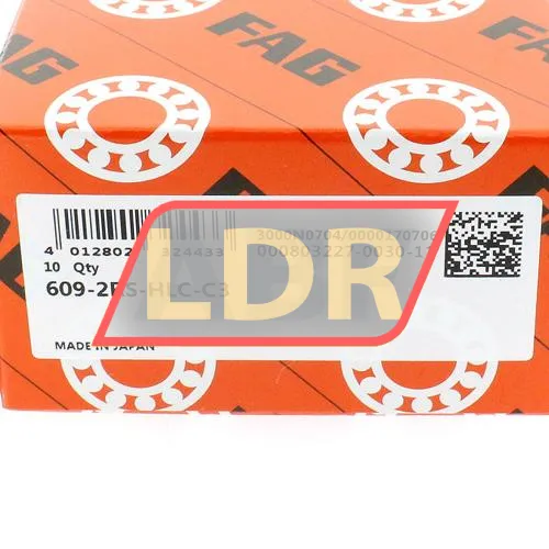 FAG 609-2RS-HLC-C3 ürün fotoğrafı 5