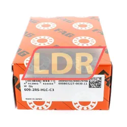 FAG 609-2RS-HLC-C3 rulman resim 4