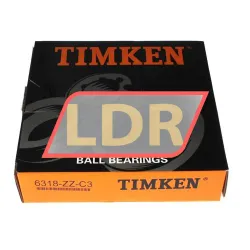 Timken 6318-ZZ-C3 rulman resim 3