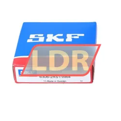 SKF 6306-2RS1/W64 rulman resim 3