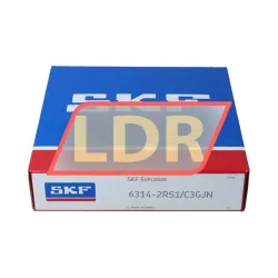 SKF 6314-2RS1/C3GJN rulman resim 3