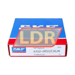 SKF 6312-2RS1/C3GJN rulman resim 3