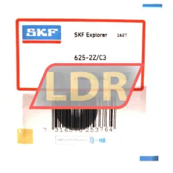 SKF 625-2Z/C3 rulman resim 2