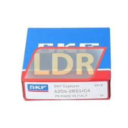 SKF 6206-2RS1/C4 rulman resim 2