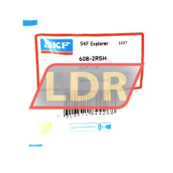 SKF 608-2RSH/LHT23 rulman resim 2