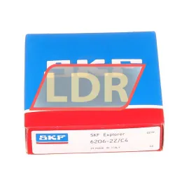 SKF 6206-2Z/C4 rulman resim 2