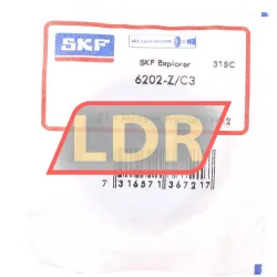 SKF 6202-Z/C3 rulman resim 3
