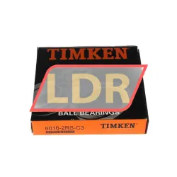 Timken 6016-2RS-C3 rulman resim 3