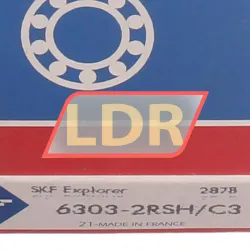 SKF 6303-2RSH/C3 rulman resim 4
