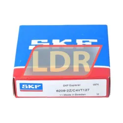 SKF 6209-2Z/C4VT127 rulman resim 2