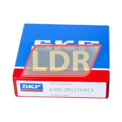 SKF 6308-2RS1TN9/C3 rulman resim 3