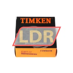 Timken 61803-ZZ rulman resim 3