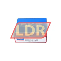 SKF 6309-2RS1/W64 rulman resim 2