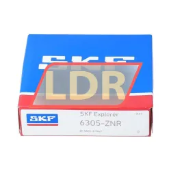 SKF 6305-ZNR rulman resim 3