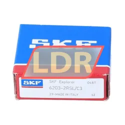 SKF 6203-2RSL/C3 rulman resim 3