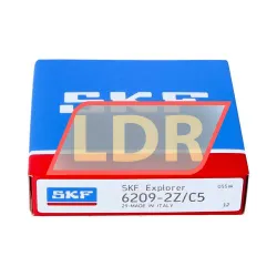 SKF 6209-2Z/C5 rulman resim 3
