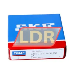 SKF 6306-2LS2/C5/246560AA rulman resim 3