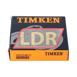 Timken 6306-ZZ-NR-C3 rulman resim 3