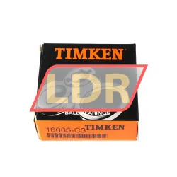 Timken 16006-C3 rulman resim 3