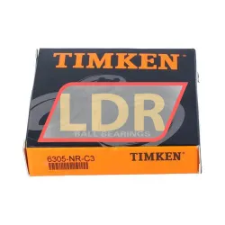 Timken 6305-NR-C3 rulman resim 3