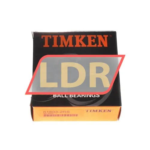 Timken 61803-2RS ürün fotoğrafı 3