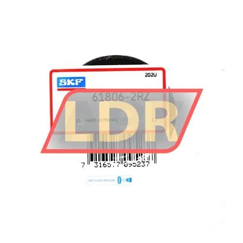 SKF 61806-2RZ ürün fotoğrafı 3