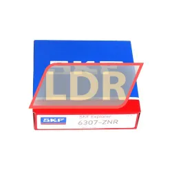 SKF 6307-ZNR rulman resim 3