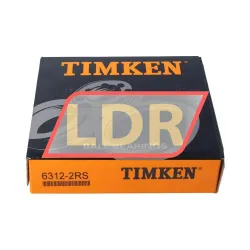 Timken 6312-2RS rulman resim 3