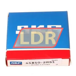 SKF 61810-2RS1 rulman resim 2