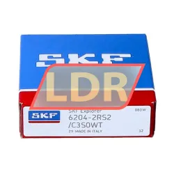 SKF 6204-2RS2/C3S0WT rulman resim 3