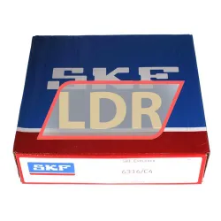 SKF 6316/C4 rulman resim 3