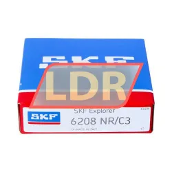 SKF 6208NR/C3 rulman resim 3