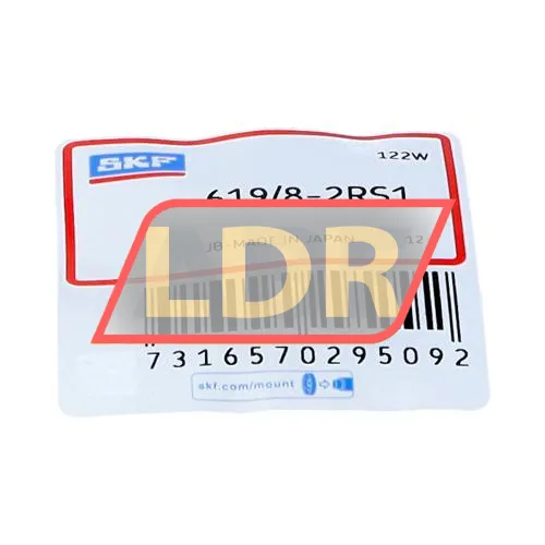 SKF 619/8-2RS1 ürün fotoğrafı 2