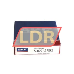 SKF 6309-2RS1 rulman resim 3