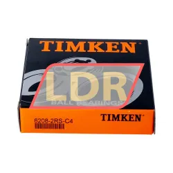 Timken 6208-2RS-C4 rulman resim 3