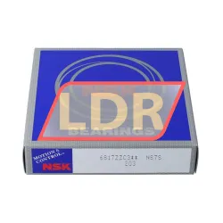NSK 6817ZZ C3 rulman resim 3