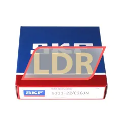 SKF 6311-2Z/C3GJN rulman resim 3