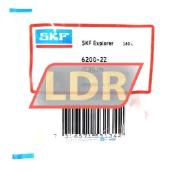 SKF 6200-2Z/C3GJN rulman resim 2