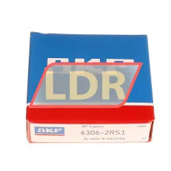 SKF 6306-2RS1 rulman resim 4