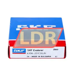 SKF 6306-2Z/C3GJN rulman resim 3