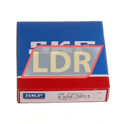 SKF 6308-2RS1 rulman resim 4