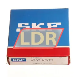 SKF 6207NR/C3 rulman resim 2