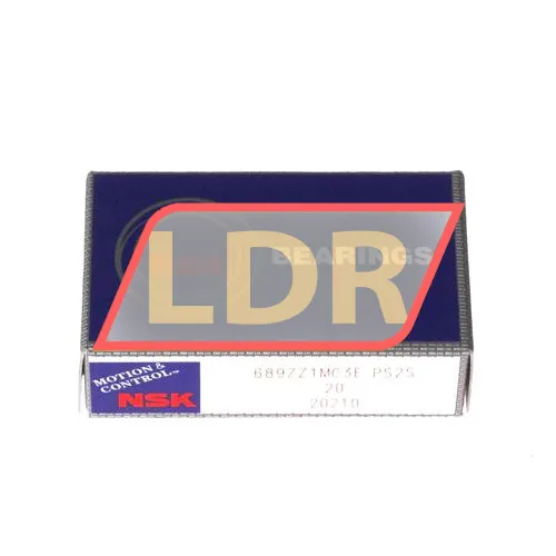 NSK 689ZZ1 M C3E/PS2S ürün fotoğrafı 3