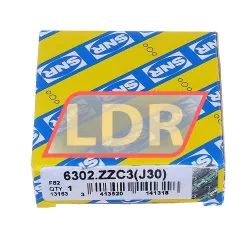 SNR 6302ZZC3 rulman resim 2