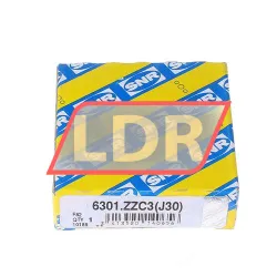 SNR 6301ZZ J30 rulman resim 2