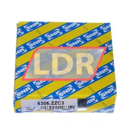 SNR 6306ZZ J30 rulman resim 2