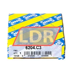 SNR 6204-C3 rulman resim 3