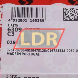 FAG 6309-2RSR-C3 rulman resim 5