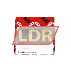 FAG 61706-2RZ-HLC rulman resim 3
