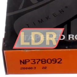 Timken NP378092 rulman resim 5